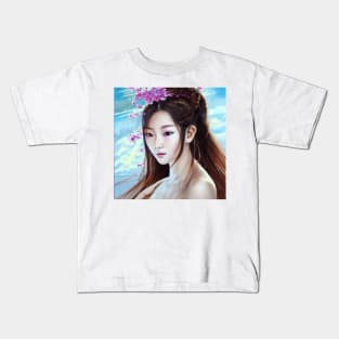 Oriental Goddess Kids T-Shirt